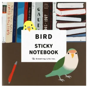 GREETING LIFE | Bloc Notas ANIMAL Die Cut Sticky Notebook - Bird