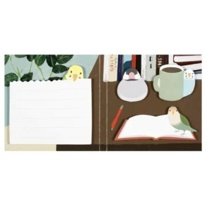 GREETING LIFE | Bloc Notas ANIMAL Die Cut Sticky Notebook - Bird