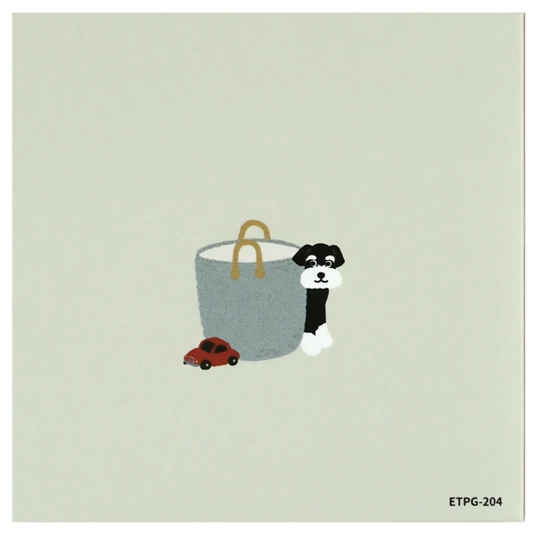 GREETING LIFE | Bloc Notas ANIMAL Die Cut Sticky Notebook - Schnauzer - Imagen 5