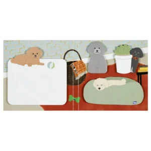 GREETING LIFE | Bloc Notas ANIMAL Die Cut Sticky Notebook - Toy poodle