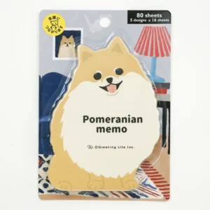 GREETING LIFE | Bloc Notas ANIMAL Die Cut MEMO PAD - Pomeranian