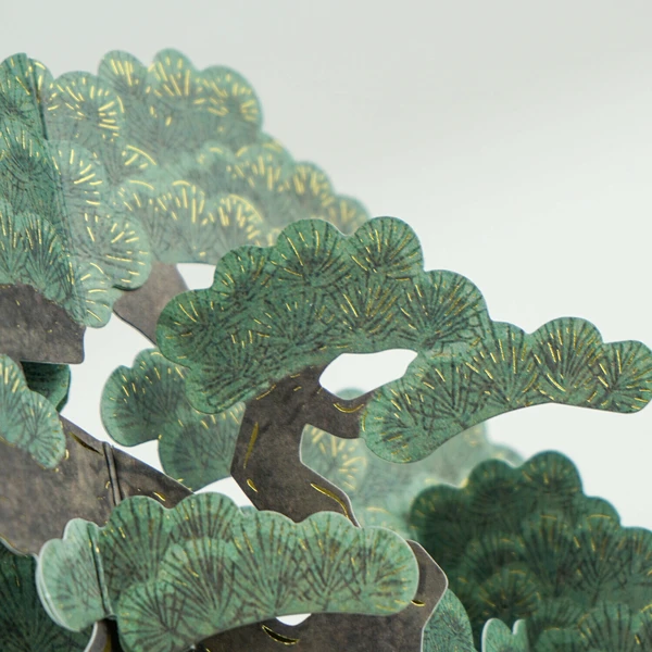 GREETING LIFE | Tarjeta Felicitación Pop Up - BONSAI Black pine - Imagen 5