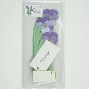 GREETING LIFE | Tarjeta Felicitación Pop Up - Viola