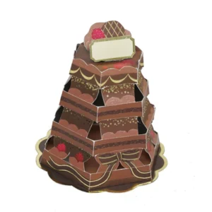 GREETING LIFE | Tarjeta de Cumpleaños 3D - Special Number Cake Card - Chocolate