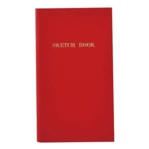 KOKUYO | Cuaderno FIELD Sketch Book Cuadriculado 3 mm (40 hojas) - Rojo