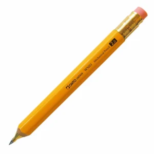 OHTO | Portaminas latón y madera 2 mm WN 03 - Yellow