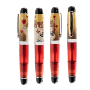 OPUS 88 | Pluma estilográfica Eyedropper MINI POCKET - Cheer Kitty