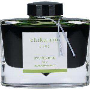 PILOT | Tintero Cristal 50 ml IROSHIZUKU - CHIKU RIN Verde Claro