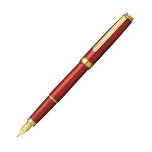 PLATINUM | Pluma Estilográfica Resina BISO - Flame Red