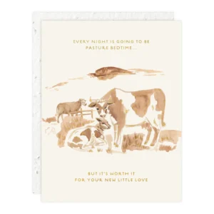 SEEDLINGS | Tarjeta Felicitación Cumpleaños - Pasture Bedtime