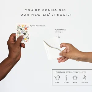 SEEDLINGS | Tarjeta Felicitación Mini - Wildly in Love