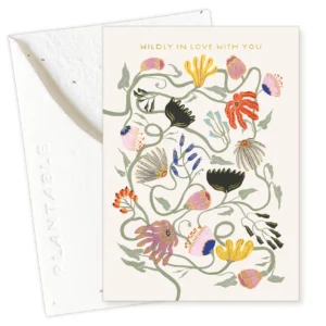 SEEDLINGS | Tarjeta Felicitación Mini - Wildly in Love