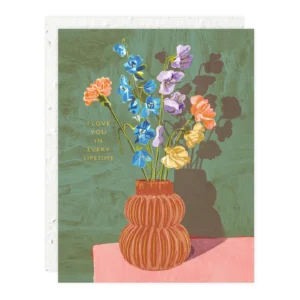 SEEDLINGS | Tarjeta Felicitación - Sweet Days Vase
