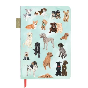 1CANOE2 | Cuaderno Bullet Journal A5 Rayado - Furry Friends Dogs