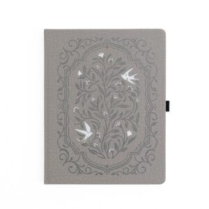 ARCHER & OLIVE | Cuaderno Malla Puntos Letter Size A4 - Songbird Warm Gray