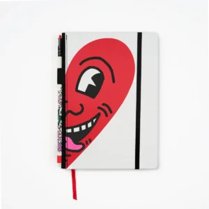 BLACKWING | Cuaderno Liso A5 + Lápiz KEITH HARING - Smiling Heart