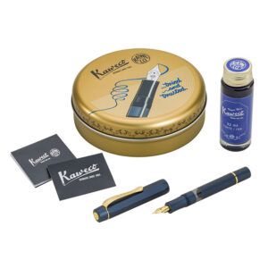 KAWECO | Set Pluma Estilográfica AL SPORT PISTON - Starter Set Navy