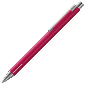 LAMY | Bolígrafo Ballpoint M Acero ECON - Raspberry - Tinta Negra