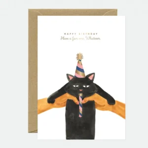 ALL THE WAYS TO SAY | Tarjeta de Cumpleaños con sobre - Cat Bday