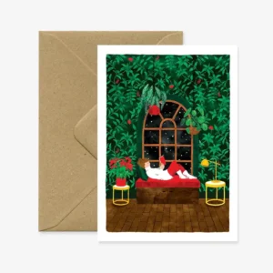 ALL THE WAYS TO SAY | Tarjeta de Navidad con sobre - Xmas Winter