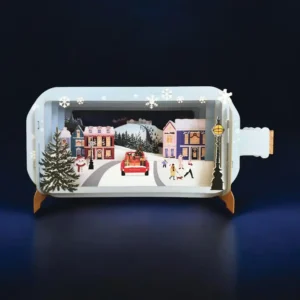 ALLJOY DESIGN | Tarjeta de Navidad 3D - Collecting The Tree
