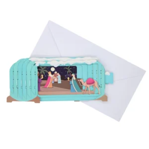 ALLJOY DESIGN | Tarjeta de Navidad 3D - Nativity