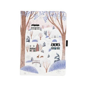 ARCHER & OLIVE | Cuaderno A5 Rayado - Winter Village