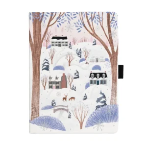 ARCHER & OLIVE | Cuaderno B5 Malla Puntos - Winter Village