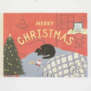 GREETING LIFE | Tarjeta de Navidad 3D - Cat and PC
