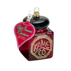 KAWECO | Tintero de cristal decorativo árbol Navidad