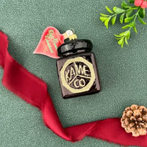 KAWECO | Tintero de cristal decorativo árbol Navidad