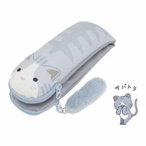 KUTSUWA | Estuche Acolchado Reposamuñecas RELALA – Gato Gris