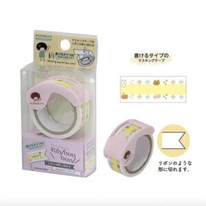 KUTSUWA | Set Masking tape (15 mm) + cutter - MIZUTAMA X RIBBON BON - D