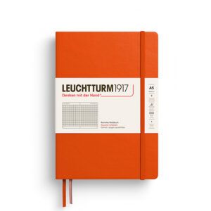 LEUCHTTURM1917 | Cuaderno A5 Cuadriculado MEDIUM - Pumpkin