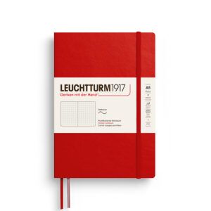 LEUCHTTURM1917 | Cuaderno A5 Malla Puntos MEDIUM FLEX - Cherry