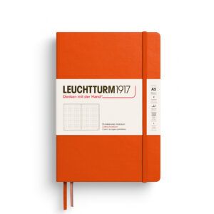 LEUCHTTURM1917 | Cuaderno A5 Malla Puntos MEDIUM - Pumpkin