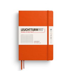 LEUCHTTURM1917 | Cuaderno A5 Rayado MEDIUM - Pumpkin