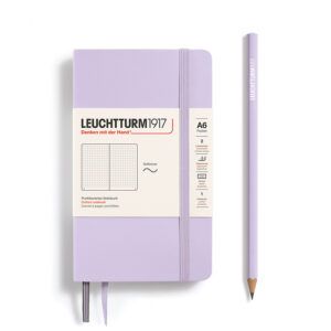 LEUCHTTURM1917 | Cuaderno A6 Malla Puntos POCKET FLEX - Lilac