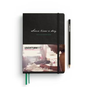 LEUCHTTURM1917 | Diario 5 años Some Lines A Day A5 - Black