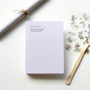 MU LIFESTYLE | Archivador para Pegatinas A5 Slim - Light Purple
