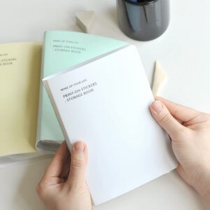 MU LIFESTYLE | Archivador para Pegatinas A5 Slim - White