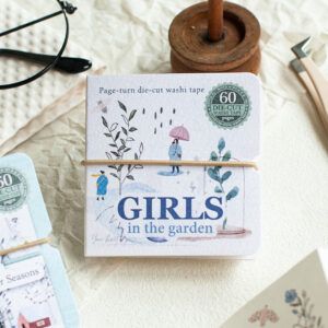 MU LIFESTYLE | Mini libro Pegatinas DIE CUT - Girls in the Garden