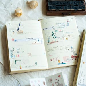 MU LIFESTYLE | Mini libro Pegatinas DIE CUT - Girls in the Garden
