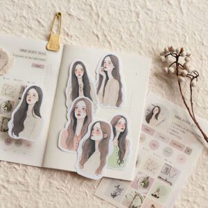 MU LIFESTYLE | Set Pegatinas multisuperficie Mu Girl - 001