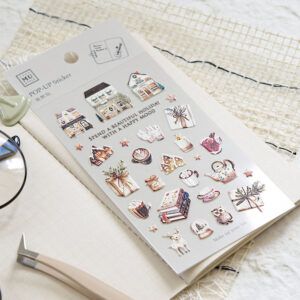 MU LIFESTYLE | Pegatinas multisuperficie (1 hoja) Pop Up - 011