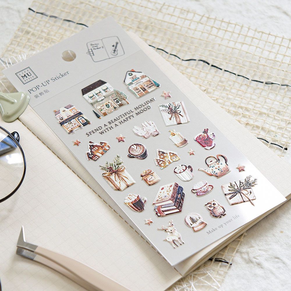 MU LIFESTYLE | Pegatinas multisuperficie (1 hoja) Pop Up - 011 - Imagen 2