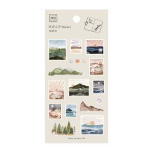 MU LIFESTYLE | Pegatinas multisuperficie (1 hoja) Pop Up - 015