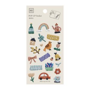 MU LIFESTYLE | Pegatinas multisuperficie (1 hoja) Pop Up - 017