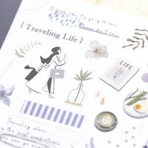 MU LIFESTYLE | Pegatinas transferibles (2 hojas) - 256