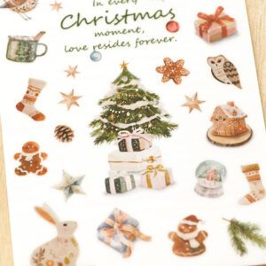 MU LIFESTYLE | Pegatinas transferibles (2 hojas) - Xmas 1028